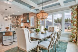Craftmaster dining area for Richmond Homearama