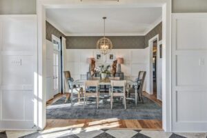 Homesmith dining area from a distance