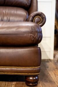 Leather Couch detail