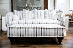 Norwalk striped couch