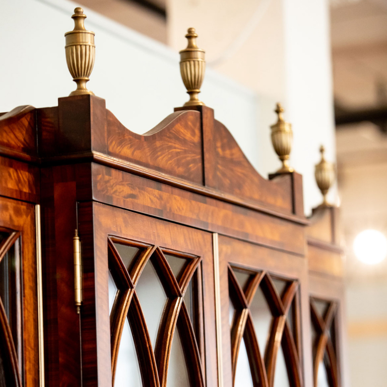 traditional wooden cabinet