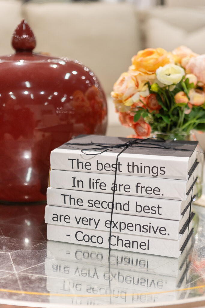 Coco Chanel coffee table books
